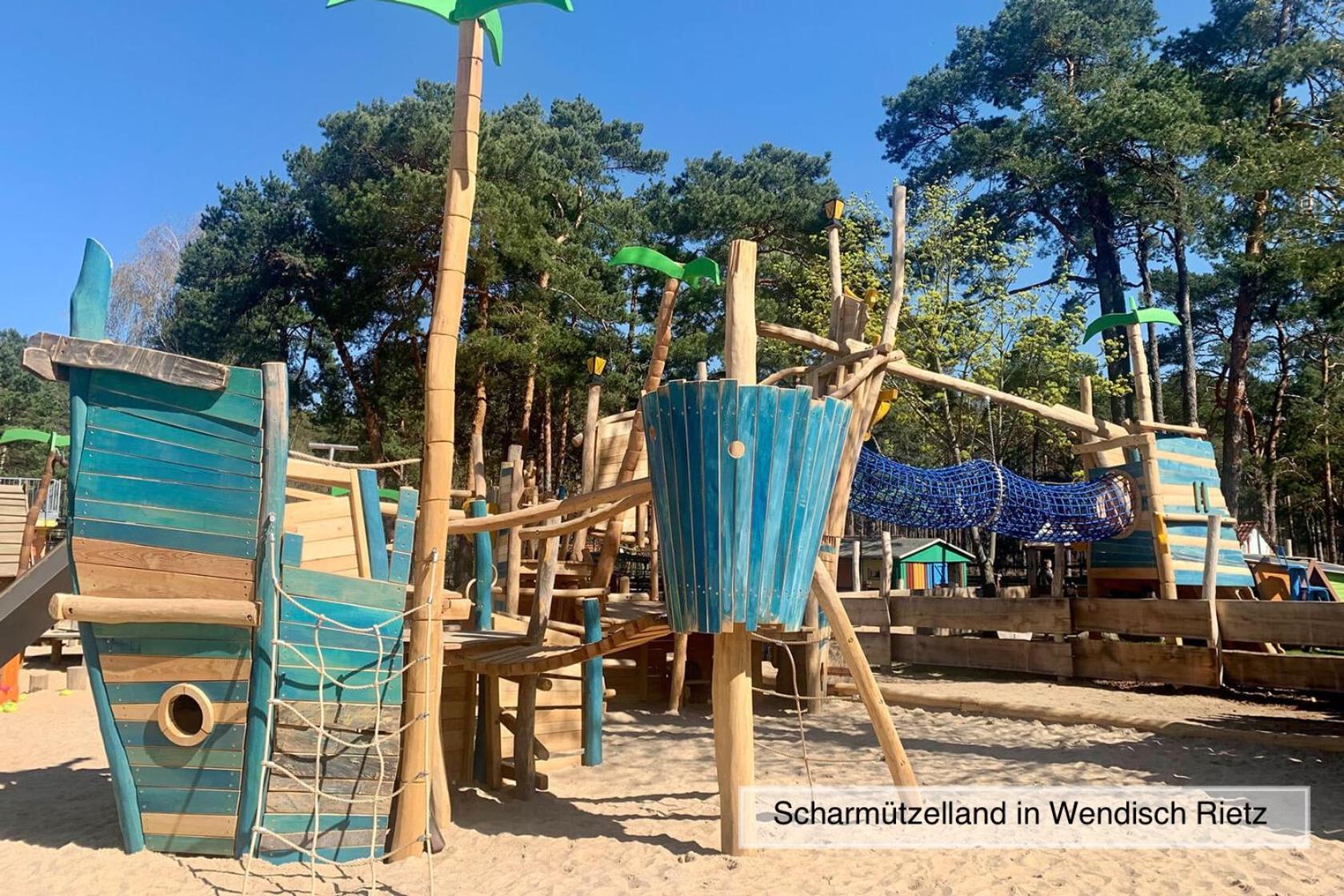 Modernes Ferienhaus Mit 3 Schlafzimmern In Der Naehe Vom Scharmuetzelsee Вендіш-Ріц Екстер'єр фото